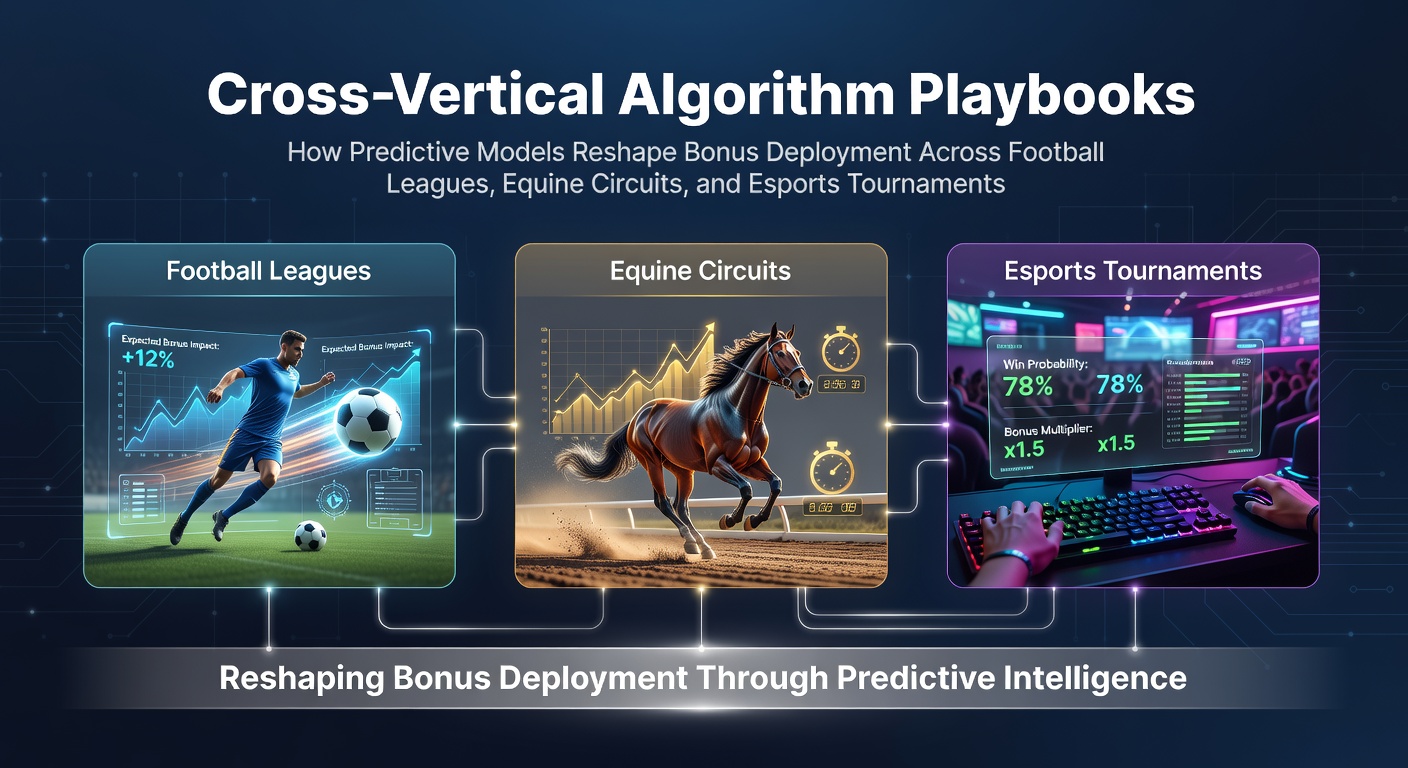 Predictive algorithms analyzing cross-vertical betting data across football, horse racing, and esports platforms