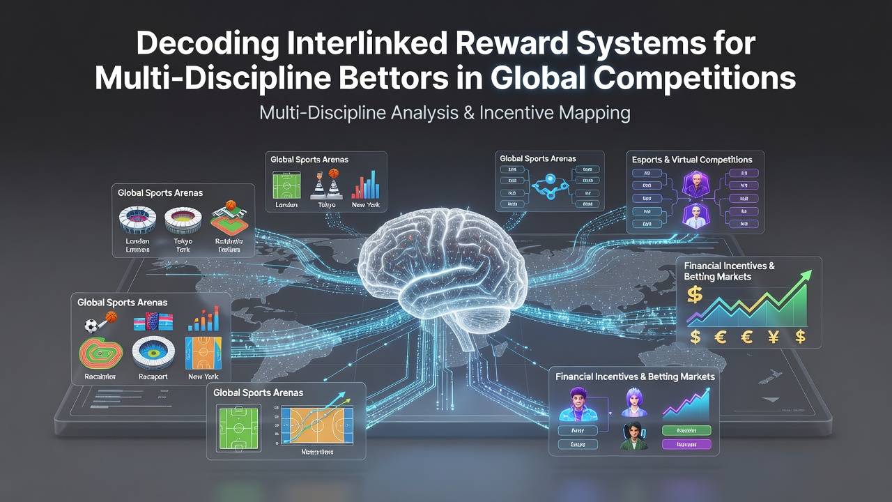 Bettors engaging with multiple reward categories during international events