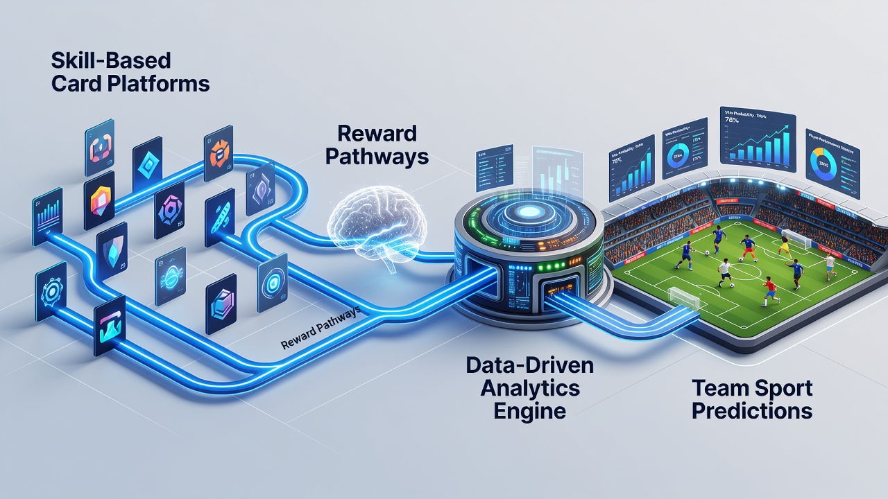 Data-driven team sport prediction interfaces displaying integrated analytics from multiple sources